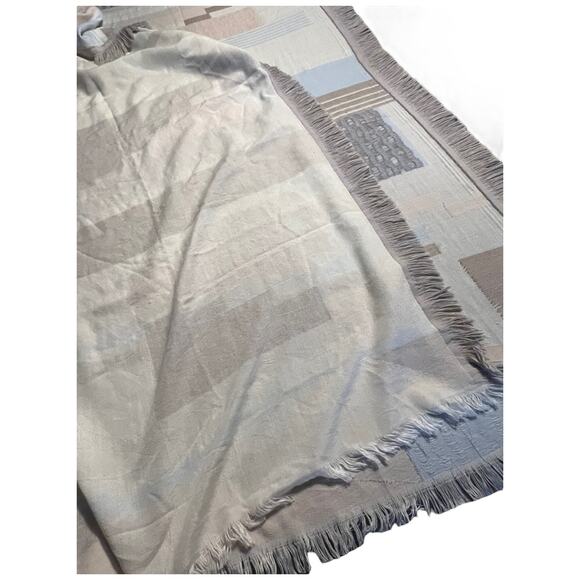 Multicolor Abstract Print Blanket Scarf - Picture 11 of 11